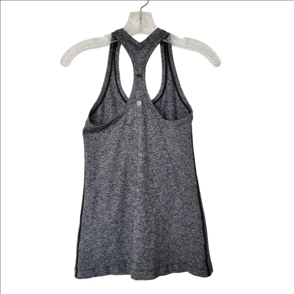 LULULEMON Gray Women's Racerback Tank Top - Picture 4 of 7